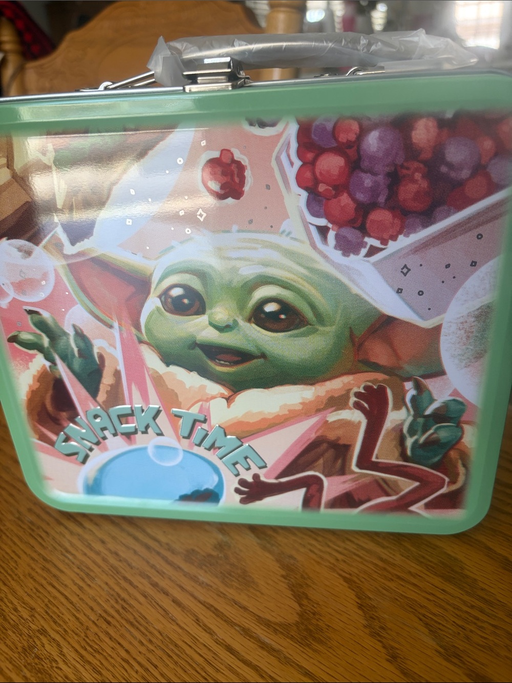 Bath and Body Works x Mandalorian and Grogu Snack Time Metal Lunchbox -
